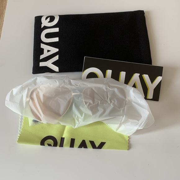 Quay - Sunglasses for Men & Women, Aviator Lenses with UV Protection - Picture 8 of 8